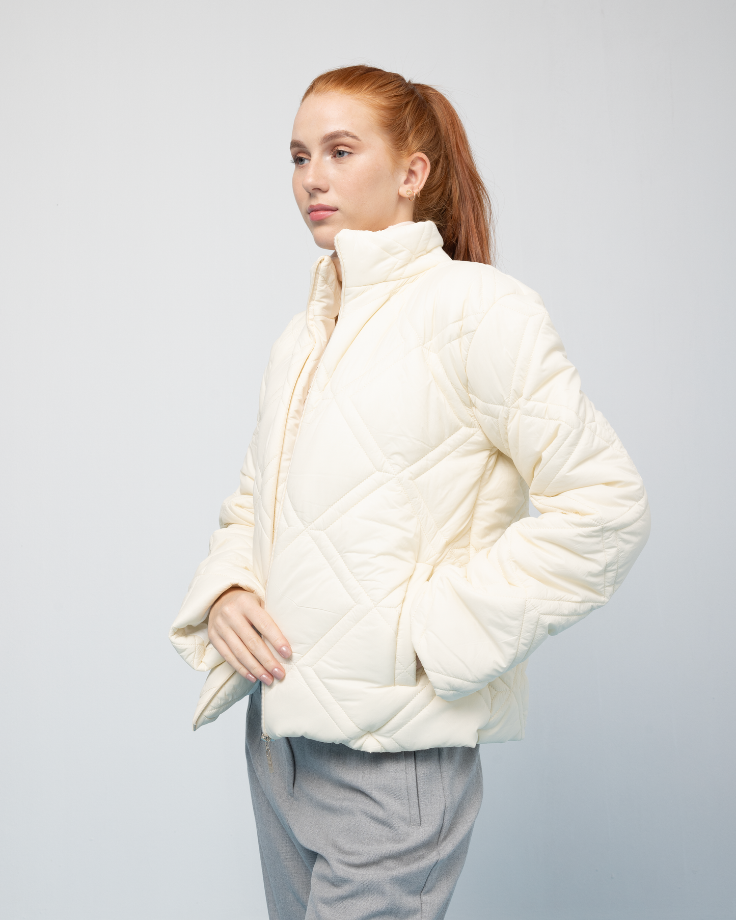 Puffer Jacket - Off-White