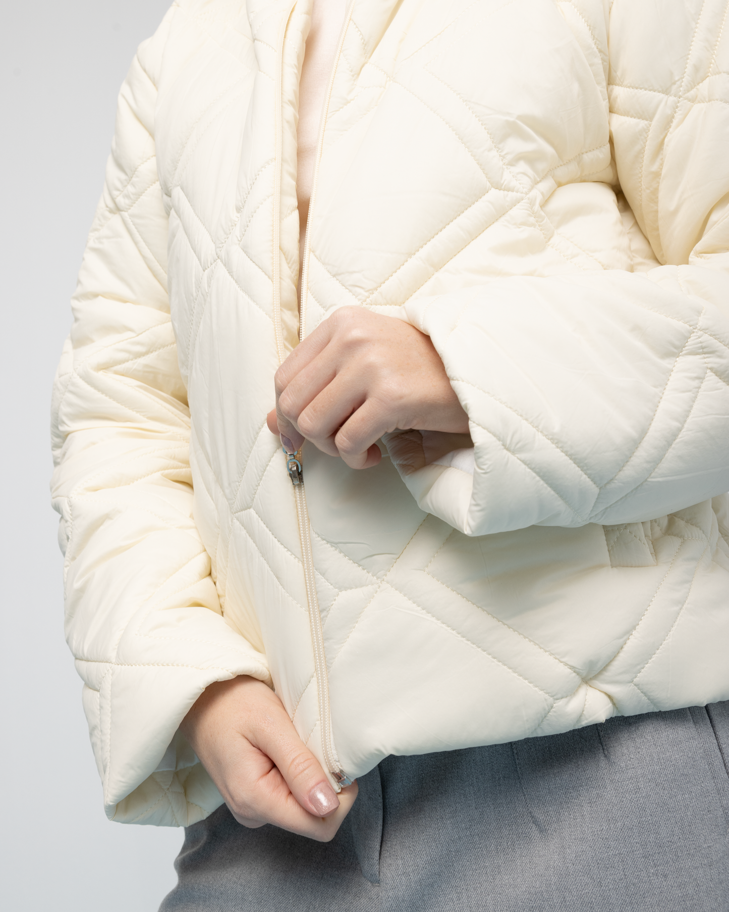 Puffer Jacket - Off-White