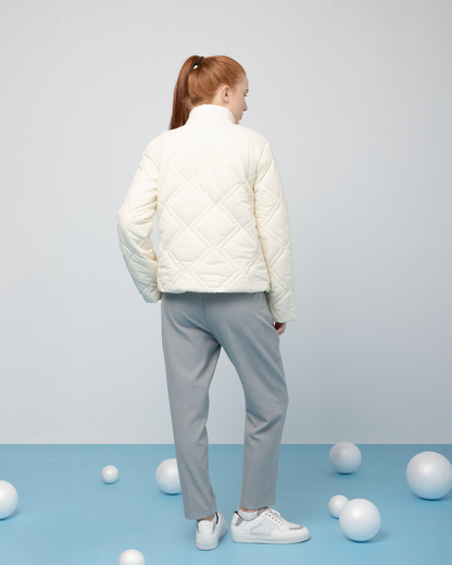 Puffer Jacket - Off-White