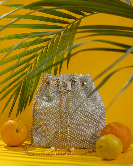 Net Bag - Silver