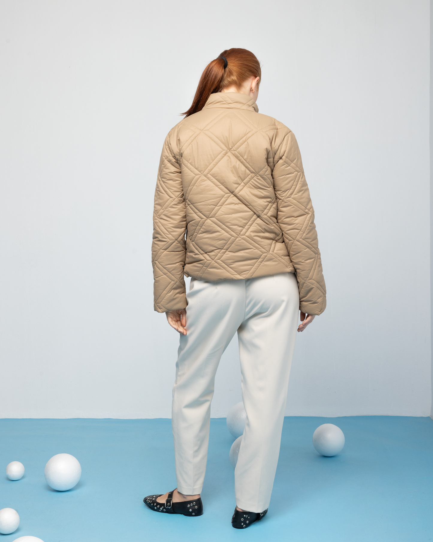 Puffer Jacket - Caramel Brown