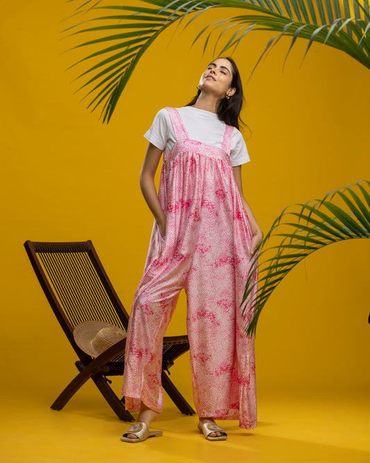 The Cielito Jumpsuit - Pink