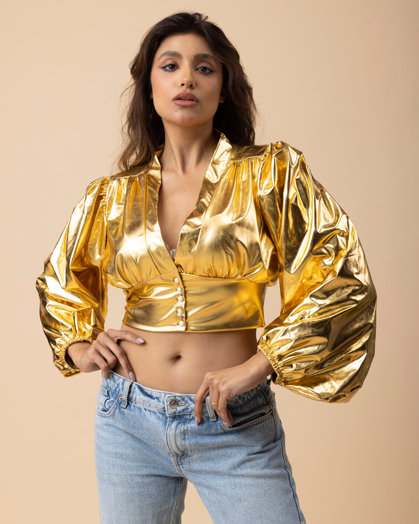 Lala Top - Gold