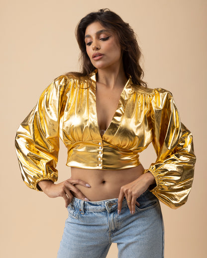 Lala Top - Gold