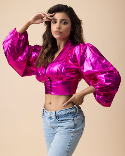 Lala Top - Fuchsia